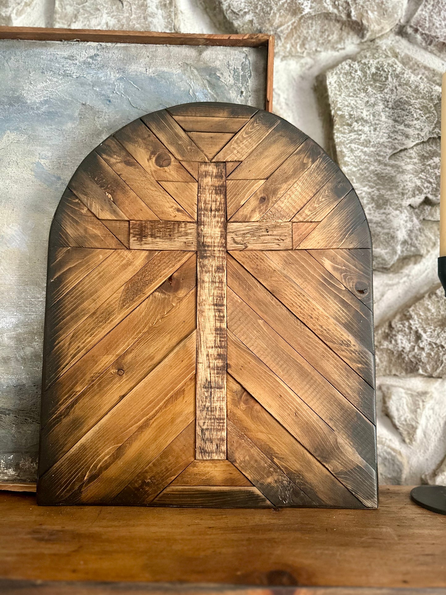 Arch Cross Mosaic