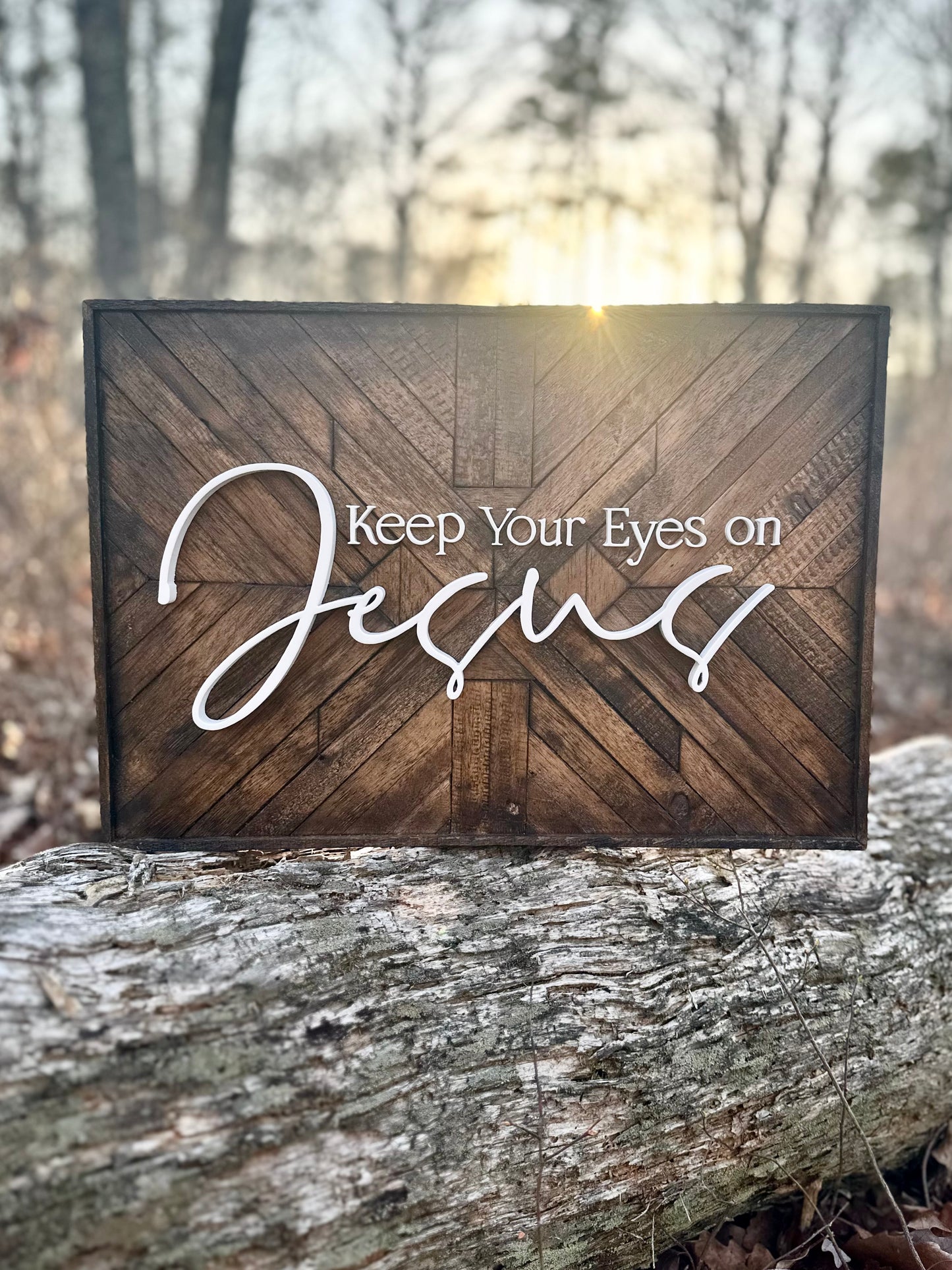 Keep your Eyes on Jesus Mosaic