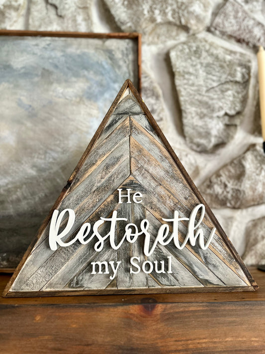 Restoreth my Soul Mosaic