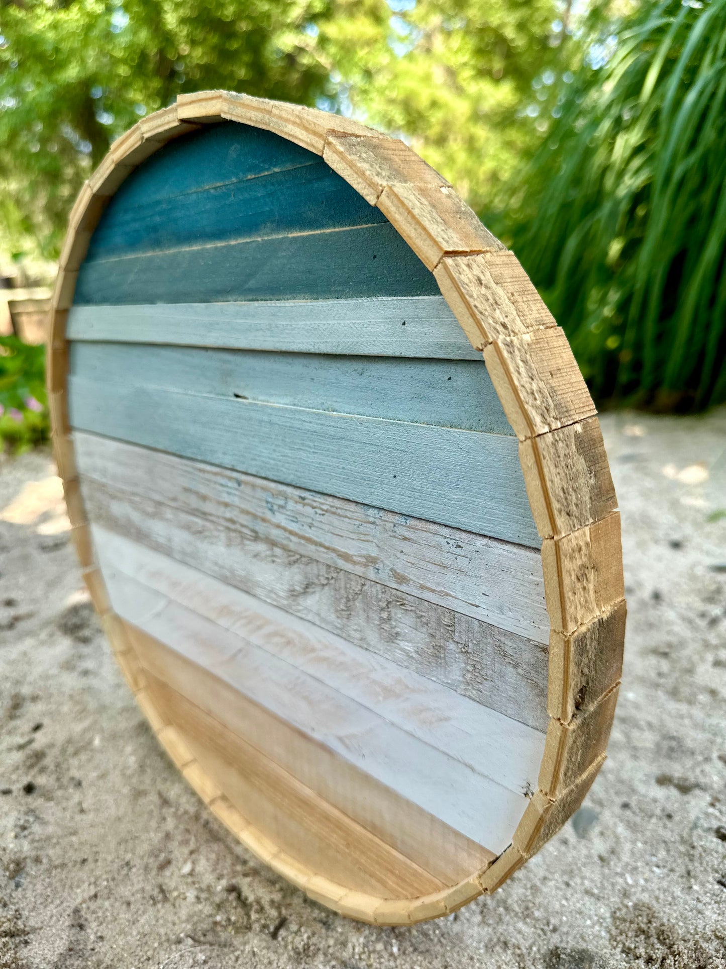 Beach tray/wall decor