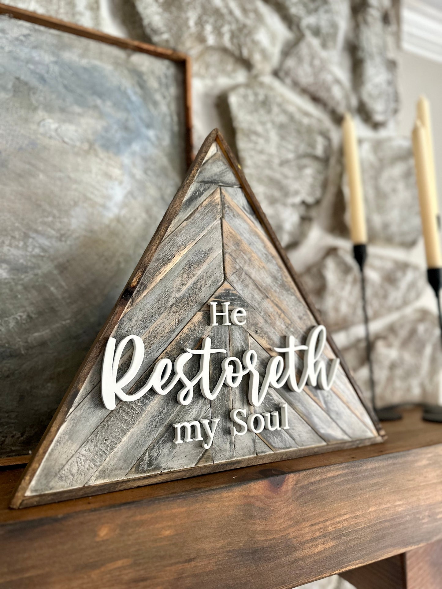 Restoreth my Soul Mosaic