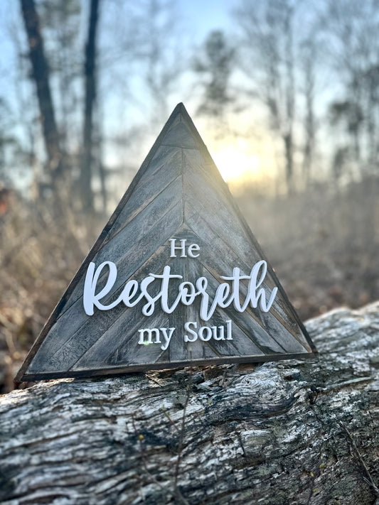 Restoreth my Soul Mosaic