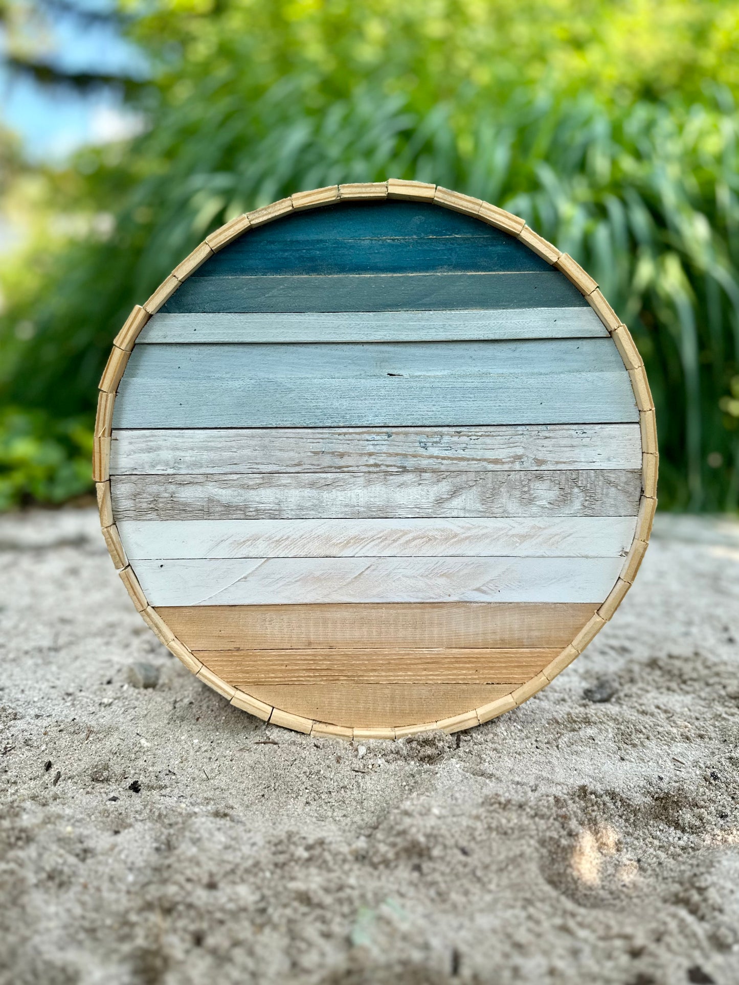 Beach tray/wall decor